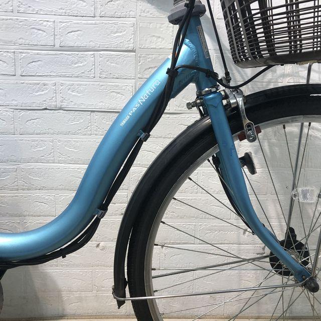 YAMAHA（ヤマハ） 電動自転車 中古 ママチャリ PAS ナチュラ S ブルー
