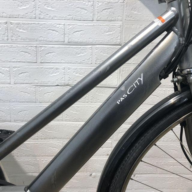 電動自転車 中古 シティ ヤマハ PAS CITY SP5 パス シティ SP5 シルバー 27インチ YB083 電動アシスト自転車 横浜 | YAMAHA | 04