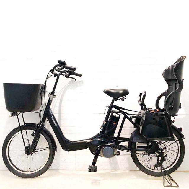 電動自転車 中古 子供乗せ 新品バッテリー パナソニック ギュット アニーズ ブラック 20インチ YB092 電動アシスト自転車 横浜 | Panasonic | 14