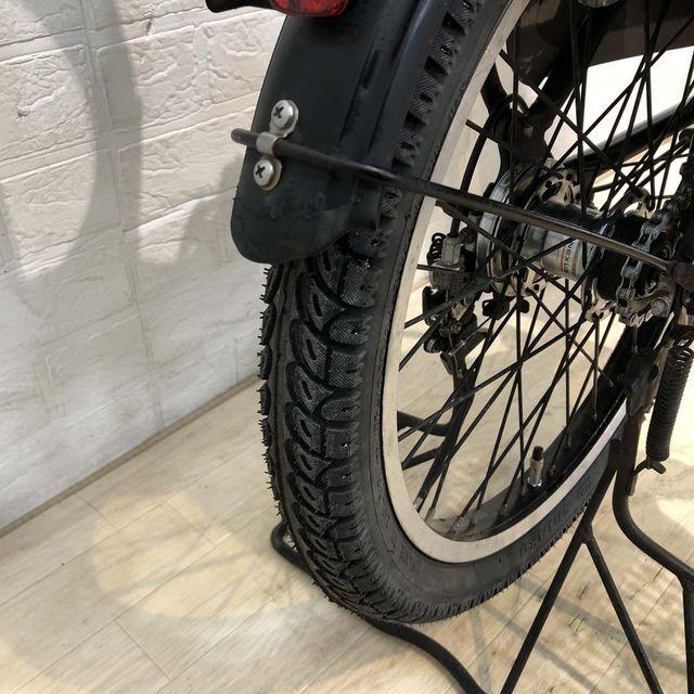 電動自転車 中古 子供乗せ 新品バッテリー パナソニック ギュット アニーズ ブラック 20インチ YB092 電動アシスト自転車 横浜 | Panasonic | 09