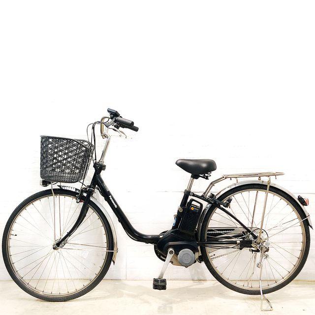 中古電動自転車 パナソニック ビビDX 26インチ ブラック 横浜 №3667 中古電動自転車 パナソニック ビビDX 26インチ ブラック横浜 №3747