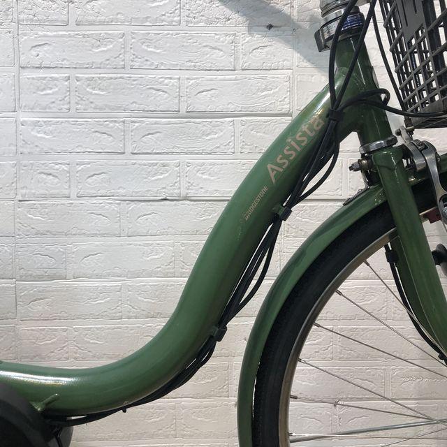 中古 BRIDGESTONE自転車 オリーブグリーン ブリヂストン マリポーサ グリーン 20インチ KQ134 【中古車】 – e-CHARIty