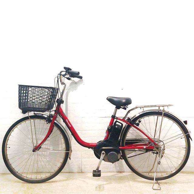 中古電動自転車 パナソニック ビビDX 26インチ ブラック 横浜 Panasonic（パナソニック） 【10％OFF】中古 自転車 激安 電動アシスト