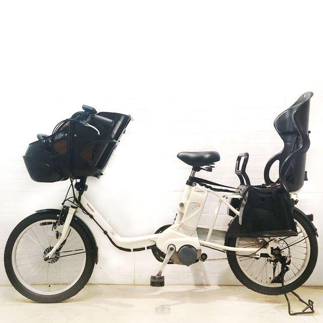 中古20インチPanasonic電動アシスト自転車 8.9Ahバッテリー新品