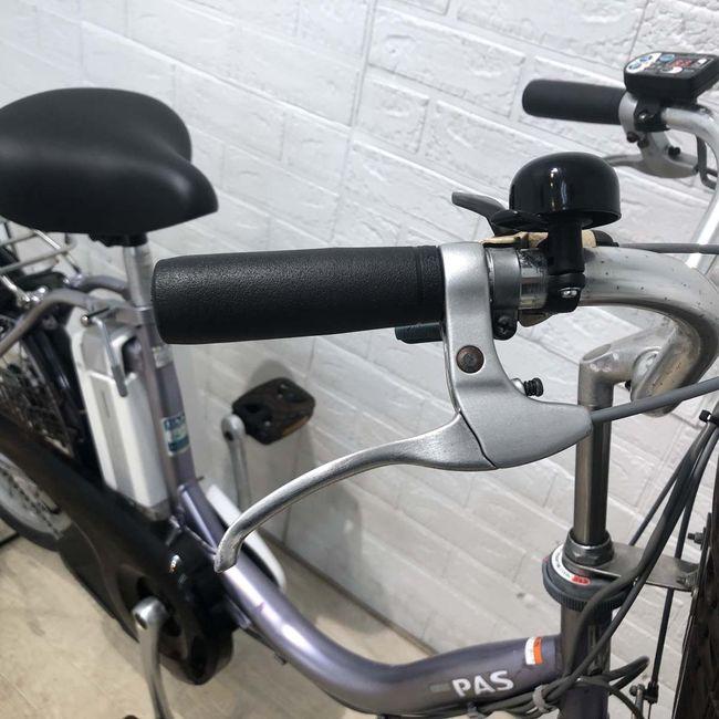 YAMAHA（ヤマハ） 電動自転車 中古 小径車 PAS コンパクト パープル 20