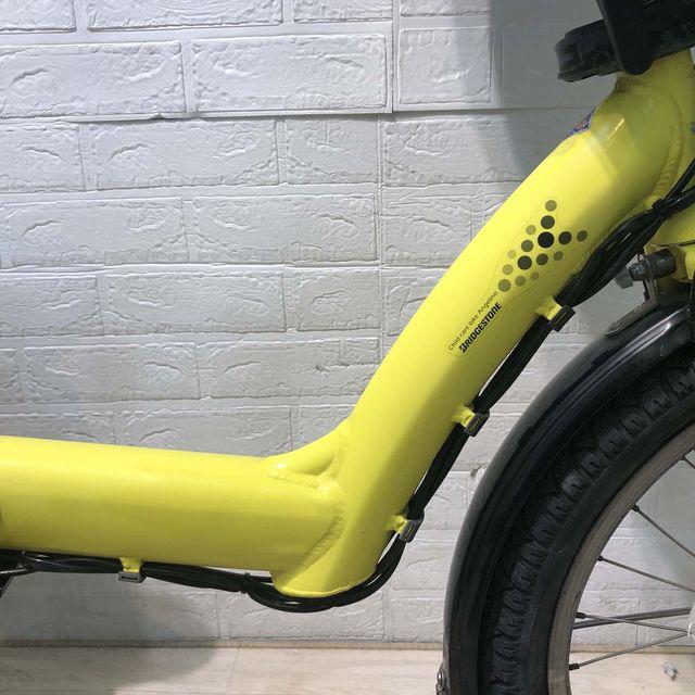 特別値引中【ブリヂストン】26インチ 蛍光イエロー 電動アシスト自転車