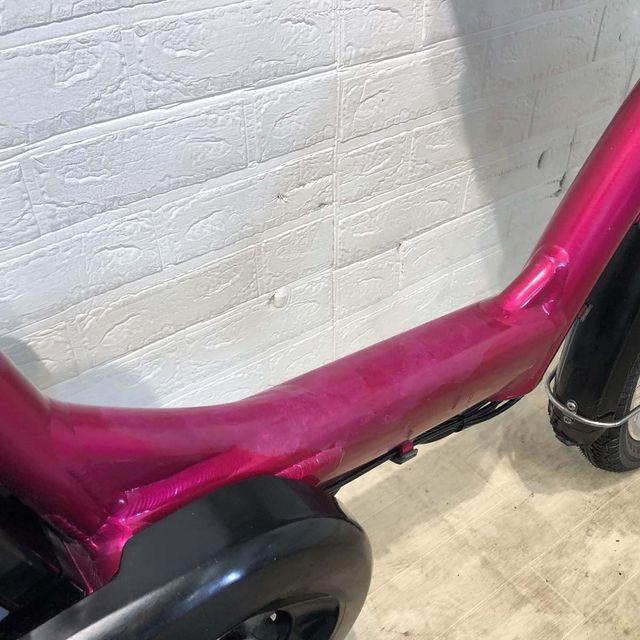 ヤマハPAS kiss mini 3人乗り中古整備済です。後子乗せオプションです。 YAMAHA（ヤマハ） 電動自転車 中古 子供乗せ PAS Kiss mini パス