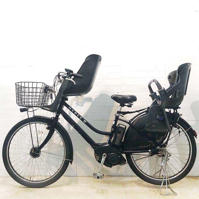 電動自転車 中古 子供乗せ ブリヂストン HYDEE 2 ハイディ ツー ネイビー 26インチ YD030 電動アシスト自転車 横浜 | BRIDGESTONE | 14