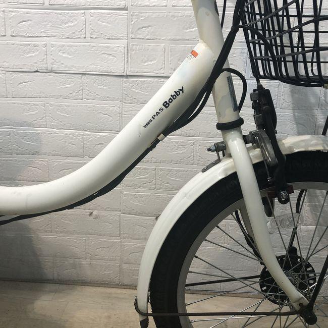 電動自転車 中古 子供乗せ ヤマハ PAS Babby パス バビー ホワイト 20インチ YD056 電動アシスト自転車 横浜 | YAMAHA | 04