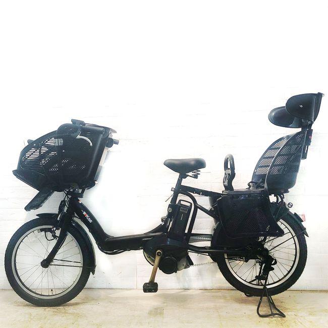 3380電動自転車ヤマハキッス２０インチ 黒 20インチ子供乗せ電動アシスト自転車「YAMAHA PAS Kiss mini un SP