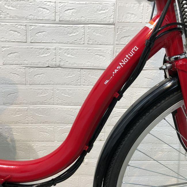 YAMAHA（ヤマハ） 電動自転車 中古 ママチャリ PAS ナチュラ M レッド 