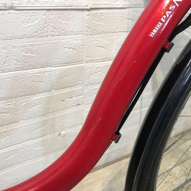 YAMAHA（ヤマハ） 電動自転車 中古 ママチャリ PAS ナチュラ XL レッド