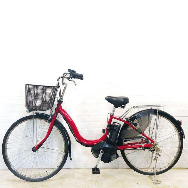 YAMAHA（ヤマハ） 電動自転車 中古 ママチャリ PAS ナチュラ XL レッド