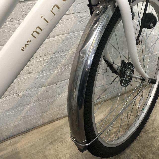 電動自転車 中古 ママチャリ ヤマハ PAS Mina パス ミナ ホワイト 26インチ YD080 電動アシスト自転車 横浜 | YAMAHA | 13