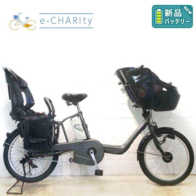 【値下げ！！】バッテリー新品！！Panasonic 電動アシスト自転車 ギュット・ミニ Panasonic（パナソニック） 電動自転車 中古 子供乗せ 新品バッテリー