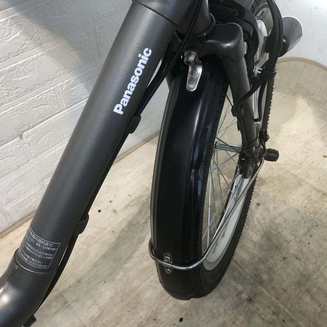 【値下げ！！】バッテリー新品！！Panasonic 電動アシスト自転車 ギュット・ミニ 中古電動自転車 新品バッテリー パナソニック ギュット ミニ DX ブルー