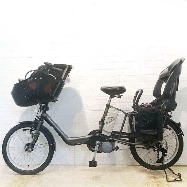 電動自転車 中古 子供乗せ 新品バッテリー パナソニック ギュット ミニ DX グレー 20インチ YE015 電動アシスト自転車 横浜 | Panasonic | 15