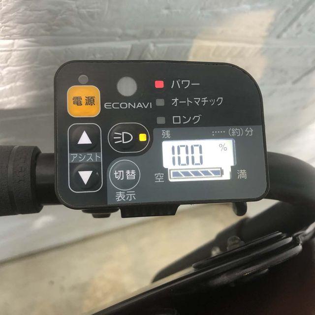 電動自転車 中古 子供乗せ 新品バッテリー パナソニック ギュット ミニ DX グレー 20インチ YE015 電動アシスト自転車 横浜 | Panasonic | 07