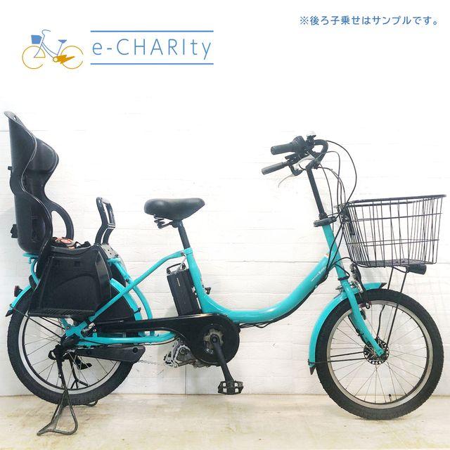 中古電動自転車　ヤマハ pas babby 20インチ ブルー 横浜　№3737 YAMAHA（ヤマハ） 電動自転車 中古 子供乗せ PAS Babby パス バビー