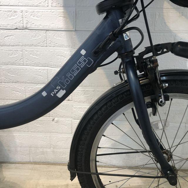 電動自転車 中古 子供乗せ ヤマハ PAS Kiss mini un パス キッス ミニ アン ブルー 20インチ YE021 電動アシスト自転車 横浜 | YAMAHA | 04
