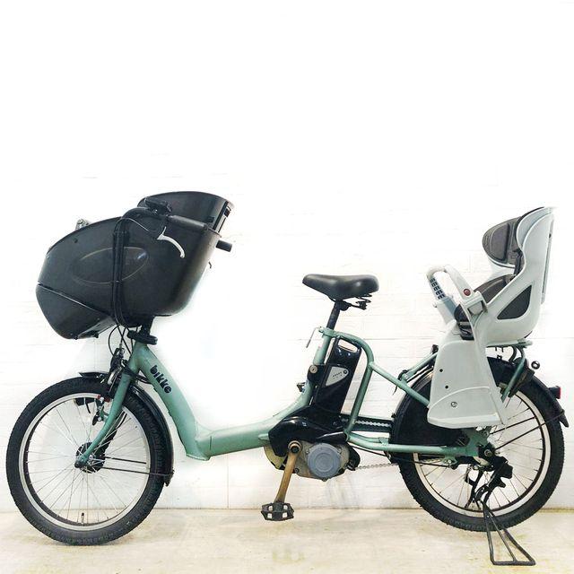 【値下げ‼️】中古 ビッケポーラe子乗せ自転車 BRIDGESTONE（ブリヂストン） 電動自転車 中古 子供乗せ bikke POLAR e