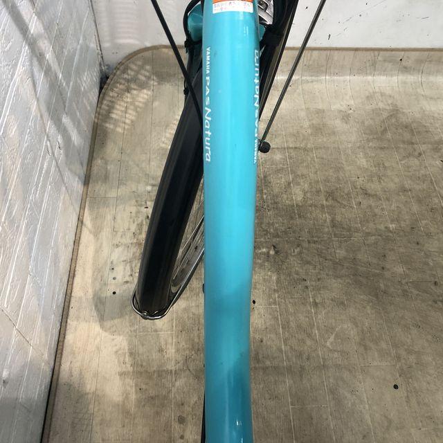 電動自転車 中古 ママチャリ ヤマハ PAS ナチュラ L ブルー 26インチ YE043 電動アシスト自転車 横浜 | YAMAHA | 12