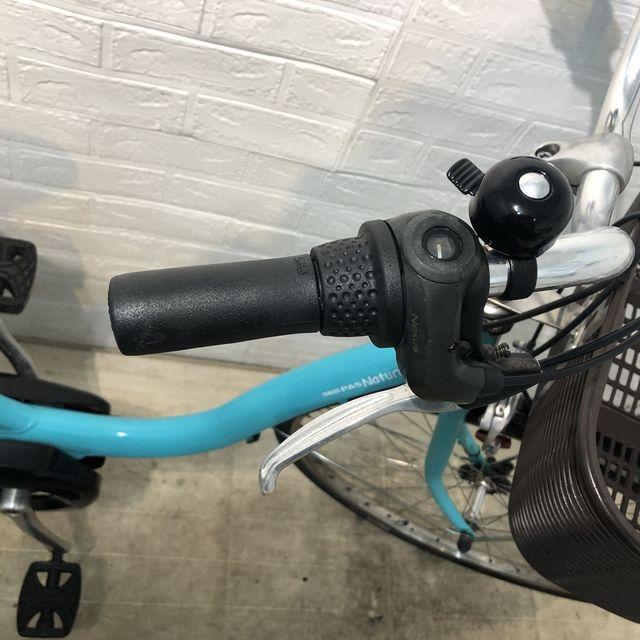 電動自転車 中古 ママチャリ ヤマハ PAS ナチュラ L ブルー 26インチ YE043 電動アシスト自転車 横浜 | YAMAHA | 09