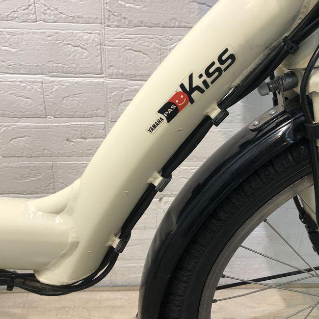 電動自転車 中古 子供乗せ ヤマハ PAS Kiss mini XL パス キッス ミニ XL アイボリー 20インチ YE046 電動アシスト自転車 横浜 | YAMAHA | 14