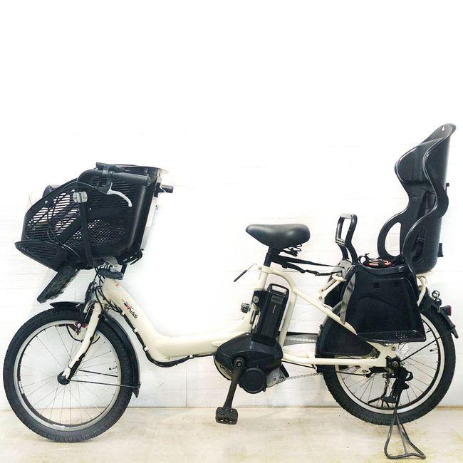 電動自転車 中古 子供乗せ ヤマハ PAS Kiss mini XL パス キッス ミニ XL アイボリー 20インチ YE046 電動アシスト自転車 横浜 | YAMAHA | 16