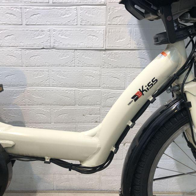 電動自転車 中古 子供乗せ ヤマハ PAS Kiss mini XL パス キッス ミニ XL アイボリー 20インチ YE046 電動アシスト自転車 横浜 | YAMAHA | 04