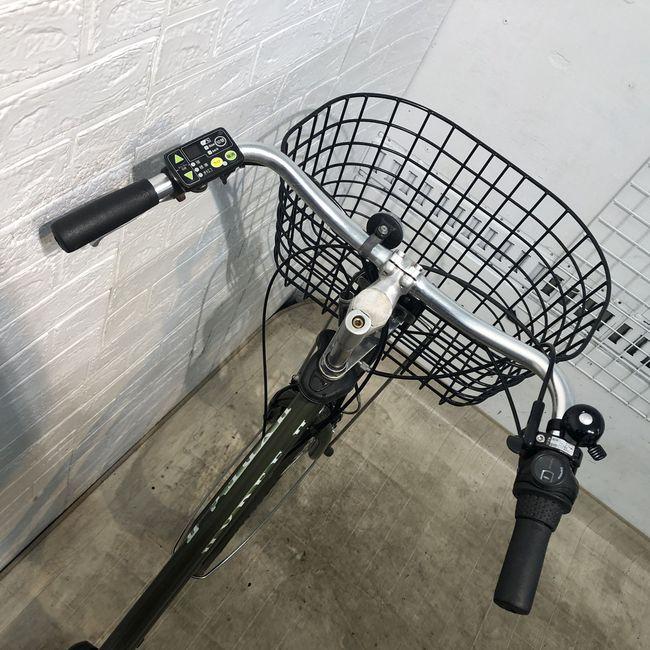 電動自転車 中古 子供乗せ ブリヂストン HYDEE 2 ハイディ ツー カーキ 26インチ YE047 電動アシスト自転車 横浜 | BRIDGESTONE | 03
