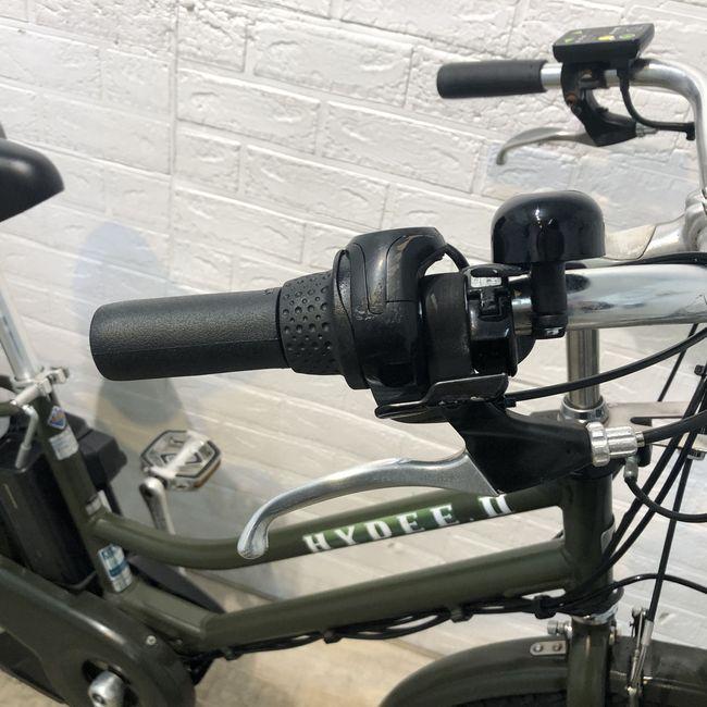電動自転車 中古 子供乗せ ブリヂストン HYDEE 2 ハイディ ツー カーキ 26インチ YE047 電動アシスト自転車 横浜 | BRIDGESTONE | 09
