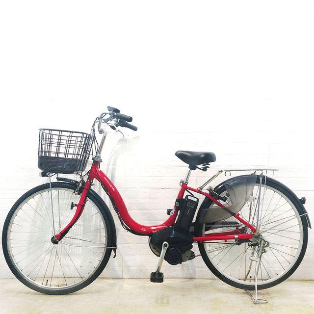 YAMAHA（ヤマハ） 電動自転車 中古 ママチャリ PAS ナチュラ M レッド