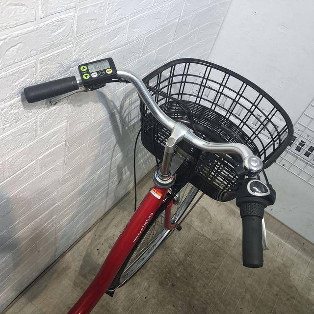 YAMAHA（ヤマハ） 電動自転車 中古 ママチャリ PAS ナチュラ M レッド