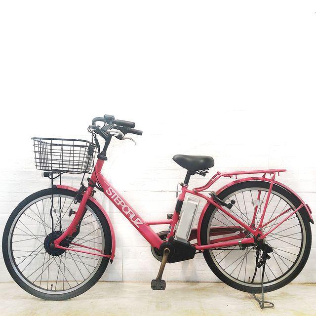 電動自転車 中古 ママチャリ ブリヂストン ステップクルーズ e ピンク 26インチ YE501 電動アシスト自転車 横浜 | BRIDGESTONE | 16