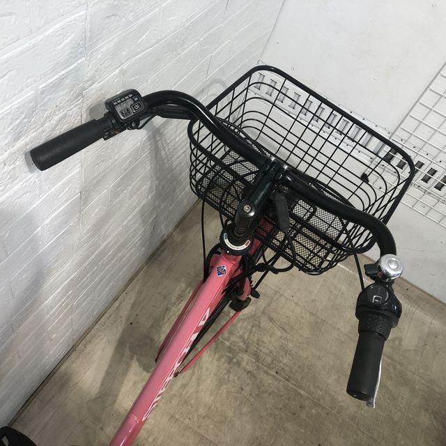 電動自転車 中古 ママチャリ ブリヂストン ステップクルーズ e ピンク 26インチ YE501 電動アシスト自転車 横浜 | BRIDGESTONE | 03