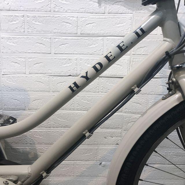 電動自転車 中古 子供乗せ ブリヂストン HYDEE 2 ハイディ ツー ベージュ 26インチ YF004 電動アシスト自転車 横浜 | BRIDGESTONE | 04