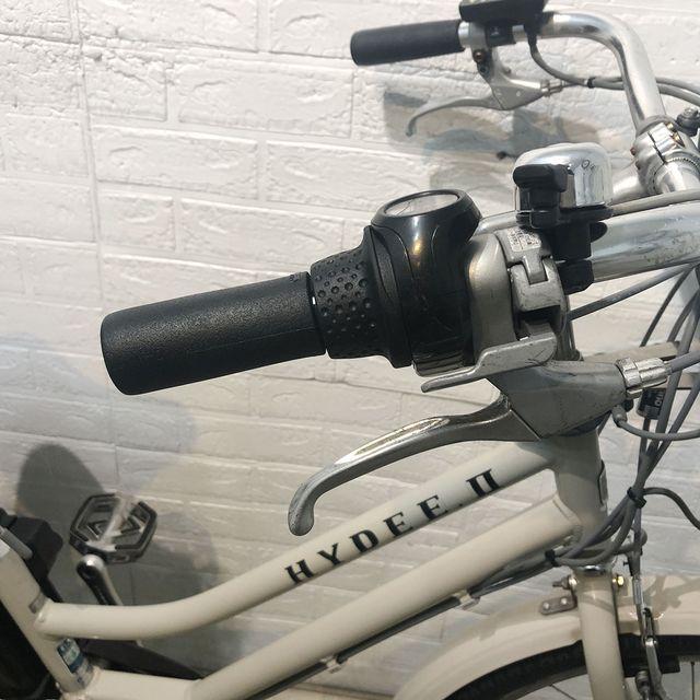 電動自転車 中古 子供乗せ ブリヂストン HYDEE 2 ハイディ ツー ベージュ 26インチ YF004 電動アシスト自転車 横浜 | BRIDGESTONE | 09