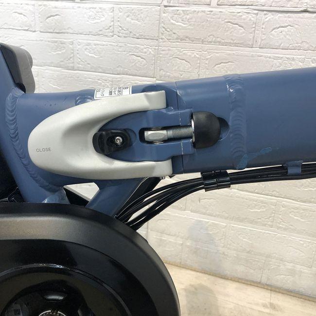 電動自転車 中古 小径車 折りたたみ パナソニック オフタイム ブルー 前18×後20インチ YF007 電動アシスト自転車 横浜 | Panasonic | 12