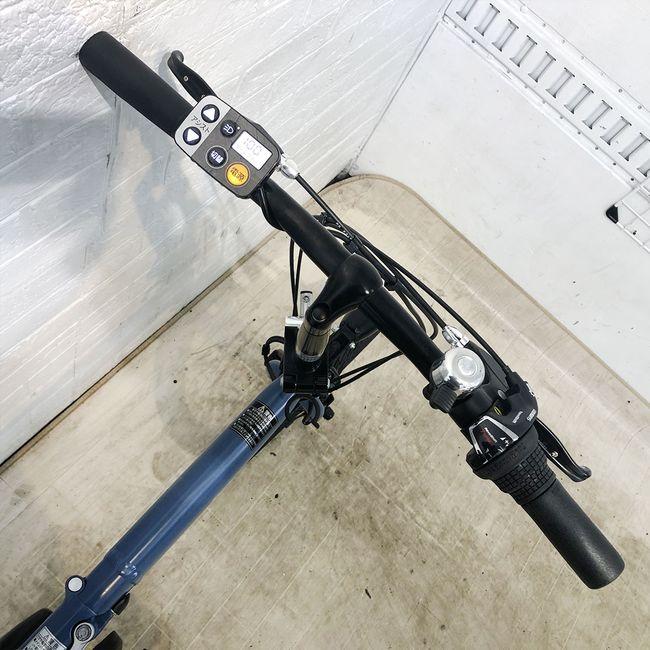 電動自転車 中古 小径車 折りたたみ パナソニック オフタイム ブルー 前18×後20インチ YF007 電動アシスト自転車 横浜 | Panasonic | 03
