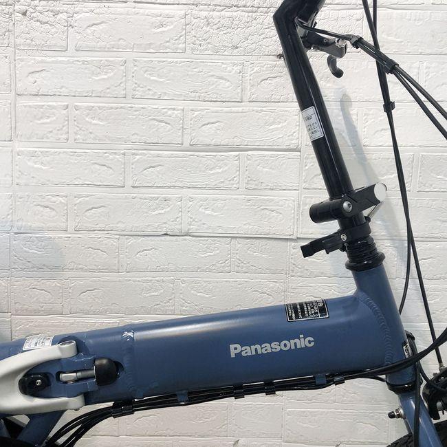 電動自転車 中古 小径車 折りたたみ パナソニック オフタイム ブルー 前18×後20インチ YF007 電動アシスト自転車 横浜 | Panasonic | 04