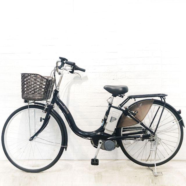 電動自転車 中古 ママチャリ ブリヂストン アシスタ ベーシック ネイビー 26インチ YF020 電動アシスト自転車 横浜の画像