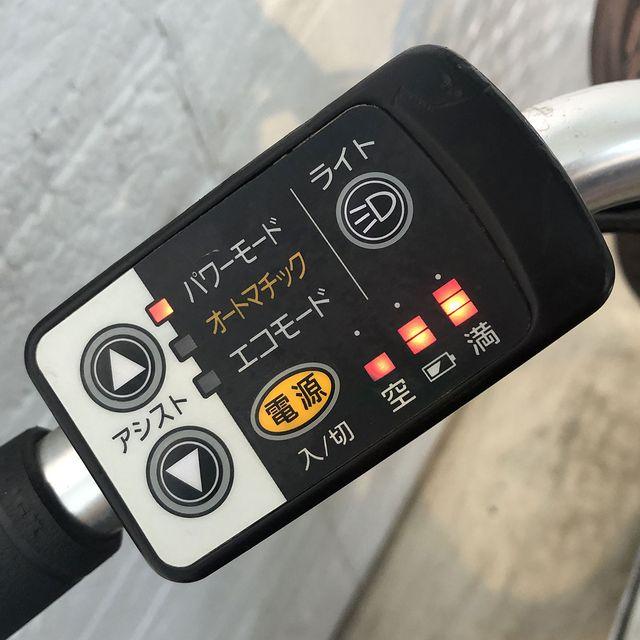 電動自転車 中古 ママチャリ ブリヂストン アシスタ ベーシック ネイビー 26インチ YF020 電動アシスト自転車 横浜の画像