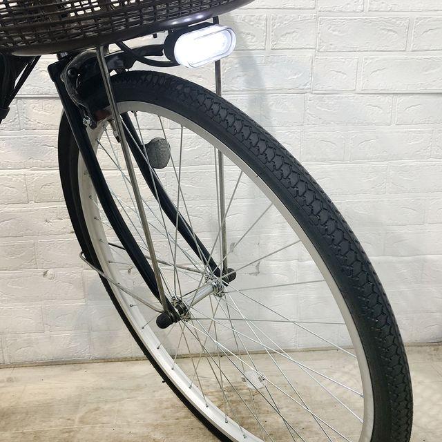 電動自転車 中古 ママチャリ ブリヂストン アシスタ ベーシック ネイビー 26インチ YF020 電動アシスト自転車 横浜の画像
