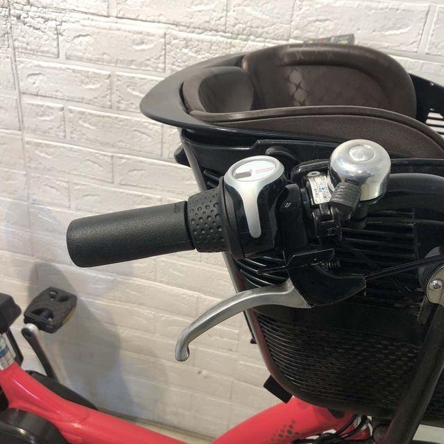 電動自転車 中古 子供乗せ ブリヂストン アンジェリーノ プティット e ローズ 20インチ YF030 電動アシスト自転車 横浜 | BRIDGESTONE | 09