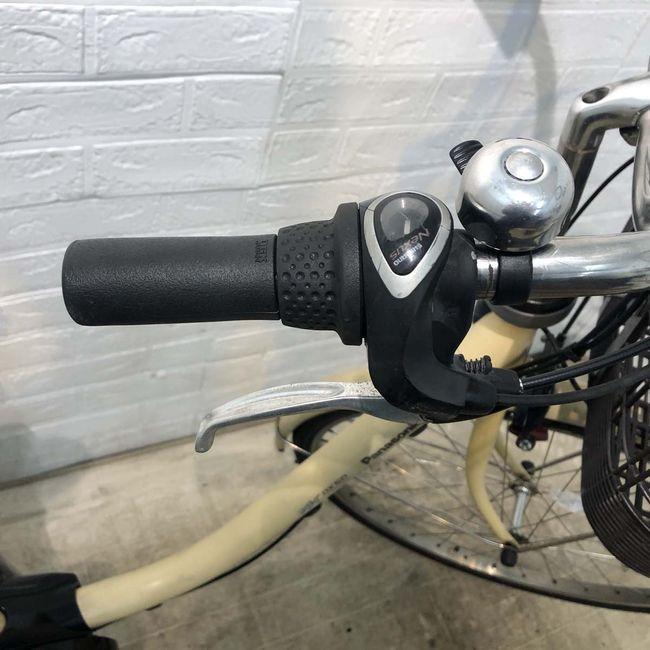 電動自転車 中古 ママチャリ パナソニック ビビ DX ベージュ 26インチ YF040 電動アシスト自転車 横浜 | Panasonic | 09