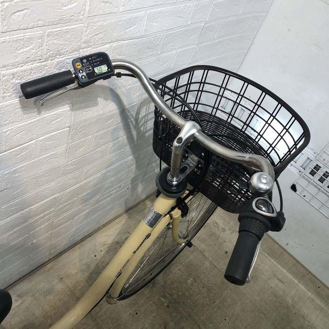 電動自転車 中古 ママチャリ パナソニック ビビ DX ベージュ 26インチ YF040 電動アシスト自転車 横浜 | Panasonic | 03