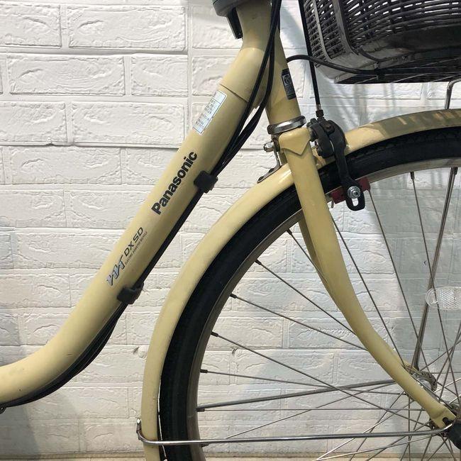電動自転車 中古 ママチャリ パナソニック ビビ DX ベージュ 26インチ YF040 電動アシスト自転車 横浜 | Panasonic | 04