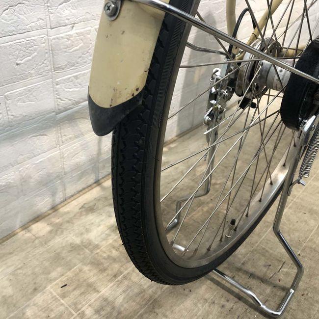 電動自転車 中古 ママチャリ パナソニック ビビ DX ベージュ 26インチ YF040 電動アシスト自転車 横浜 | Panasonic | 08