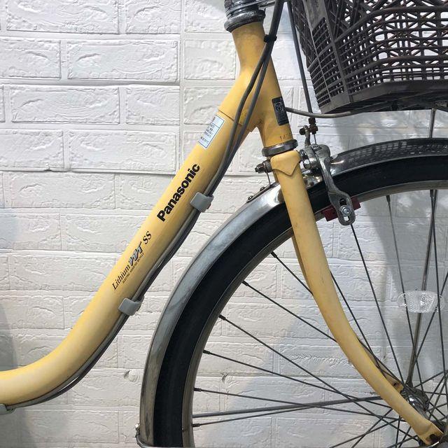 電動自転車 中古 ママチャリ パナソニック ビビ SS シャーベットオレンジ 26インチ YF048 電動アシスト自転車 横浜 | Panasonic | 04